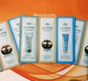 Bộ mini 3 sản phẩm dưỡng da Sorabee